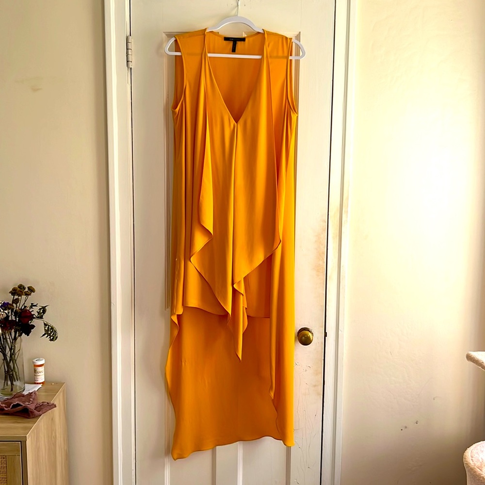 BCBGMAXAZRIA Yellow Dress
